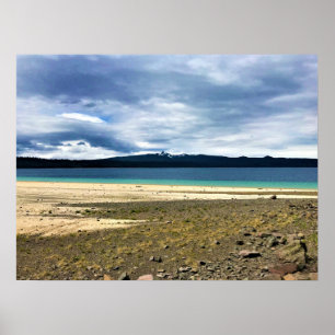 Poster Crescent Lake em Simax Bay, Oregon