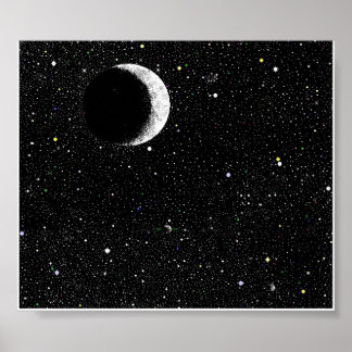 Poster Crescent Moon
