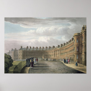Pôster Crescente de Lansdown, banho, 1820