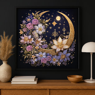 Poster Crescente do Jardim Celestial