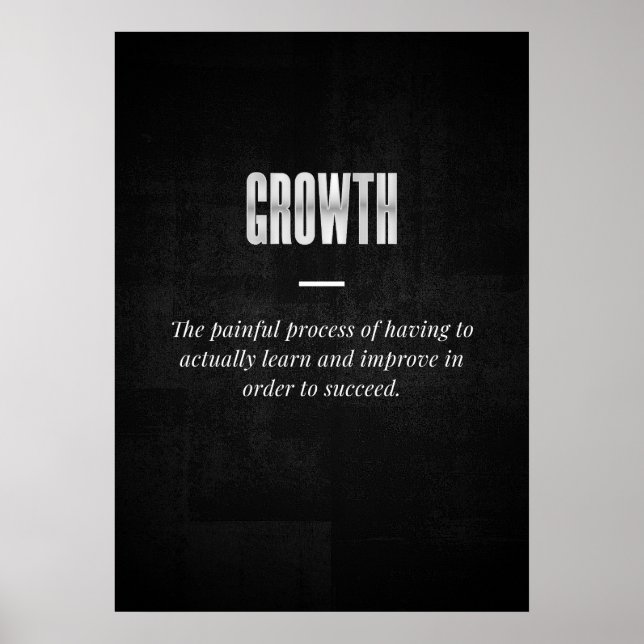 Poster Crescimento (Frente)