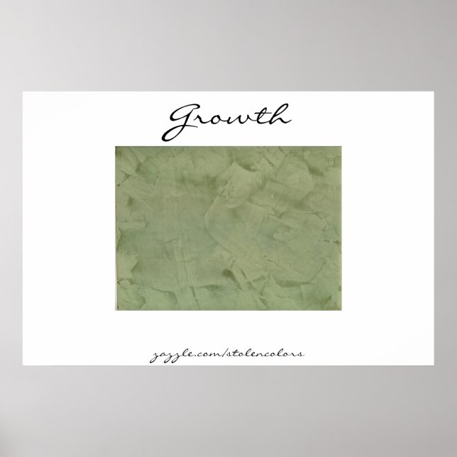 Pôster Crescimento (Frente)