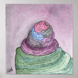 Poster Crescimento de Fungos