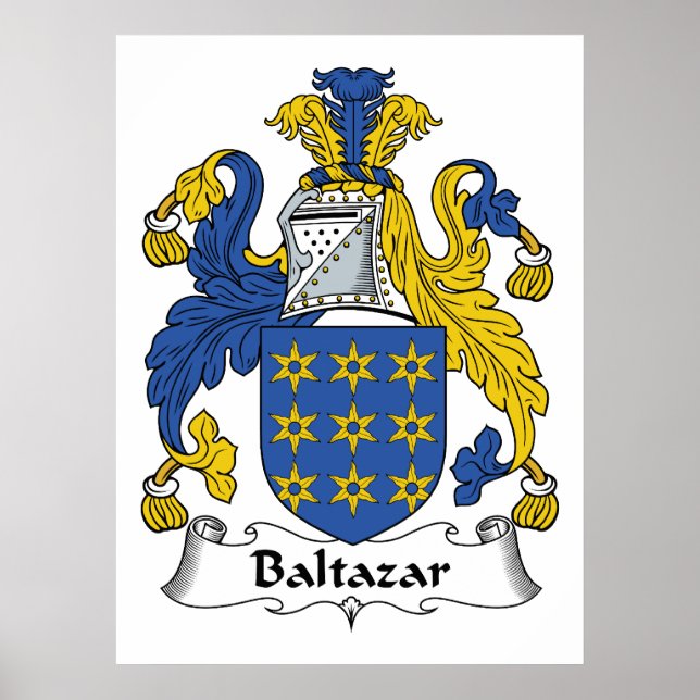 Pôster Crest da Família Baltazar (Frente)
