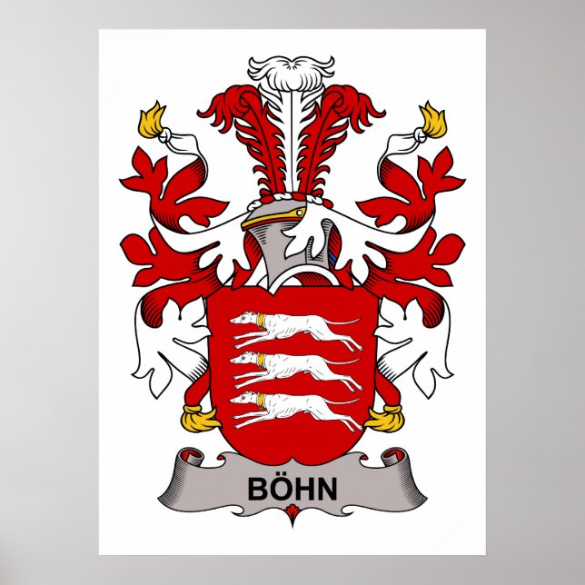 Pôster Crest da Família Bohn (Frente)
