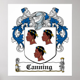Pôster Crest da Família Canning