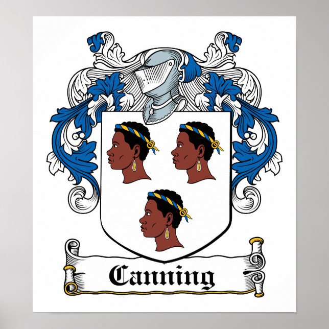 Pôster Crest da Família Canning (Frente)