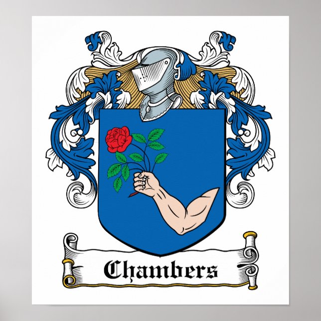 Poster Crest da Família Chambers (Frente)