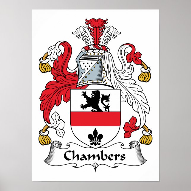 Pôster Crest da Família Chambers (Frente)