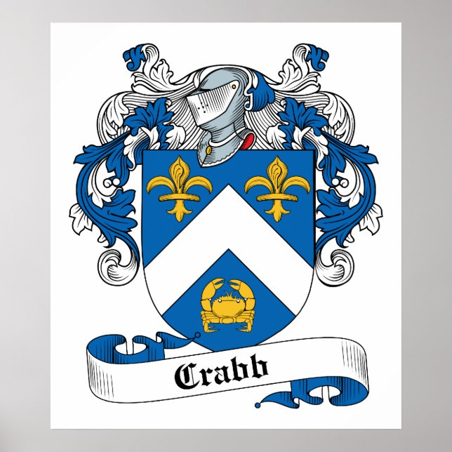 Pôster Crest da Família Crabb (Frente)