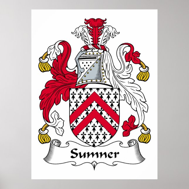 Poster Crest da Família Sumner (Frente)