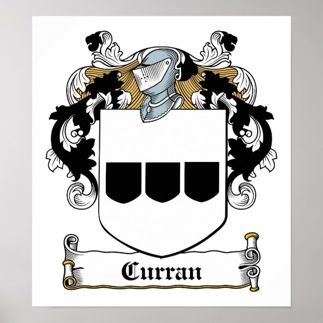 Pôster Crest Familiar Curran (Frente)