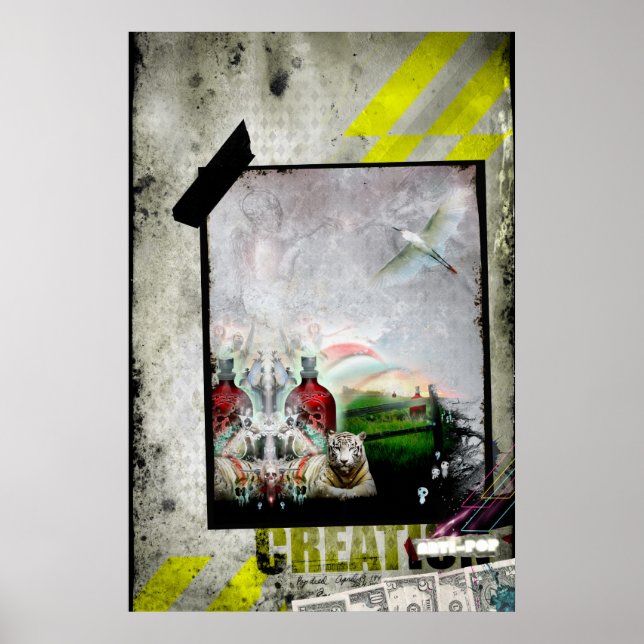 Pôster criação anti-pop (Frente)