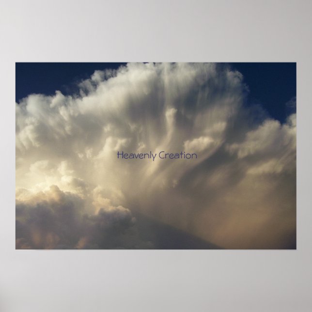 Poster Criação Celestial (Frente)