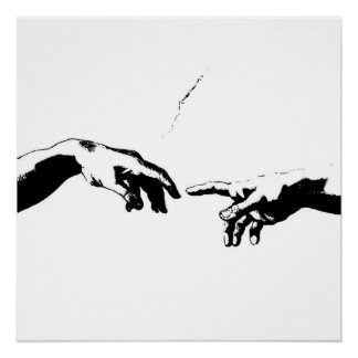 Pôster Criação de Adão