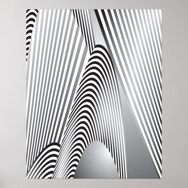 Poster Criação de padrões de abstrato 3 (Frente)