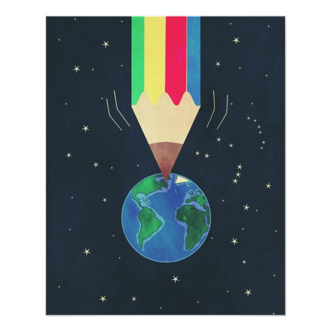 Pôster Criação do mundo (Frente)