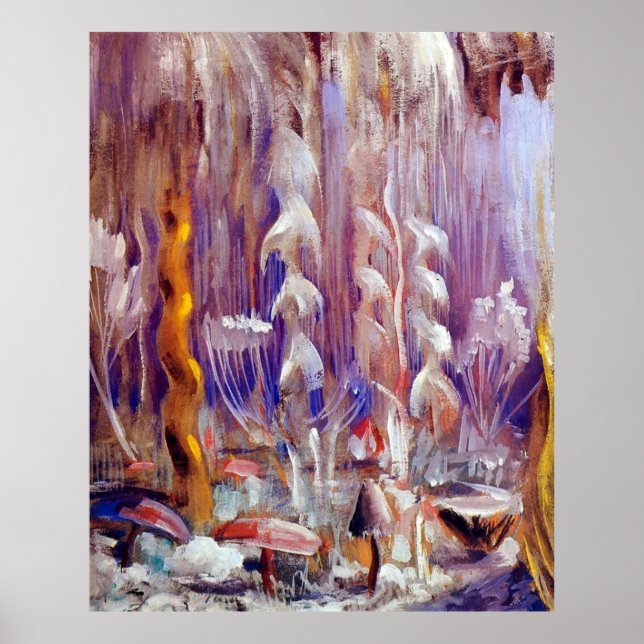 Poster Criação do Mundo X por Ciurlionis (Frente)