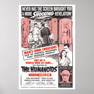 Poster Criação dos Humanoides