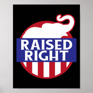 Poster Criado à Direita Criado à Direita Vote Trump Repub