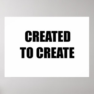 Poster Criado para criar
