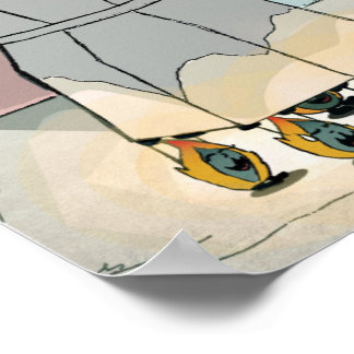 Pôster Criador de café da Vintage