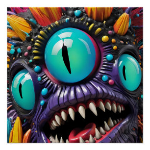 Pôster Criador de Problemas com Visão Tripla - Ken Gage A