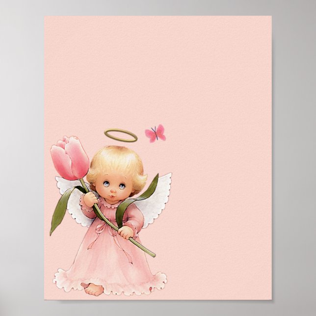 Poster criança anjo (Frente)