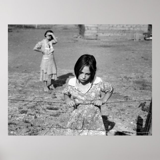 Poster Criança da Depressão do Excelente (Frente)