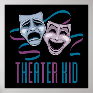 Poster Criança do Teatro de Comédia e Tragédia