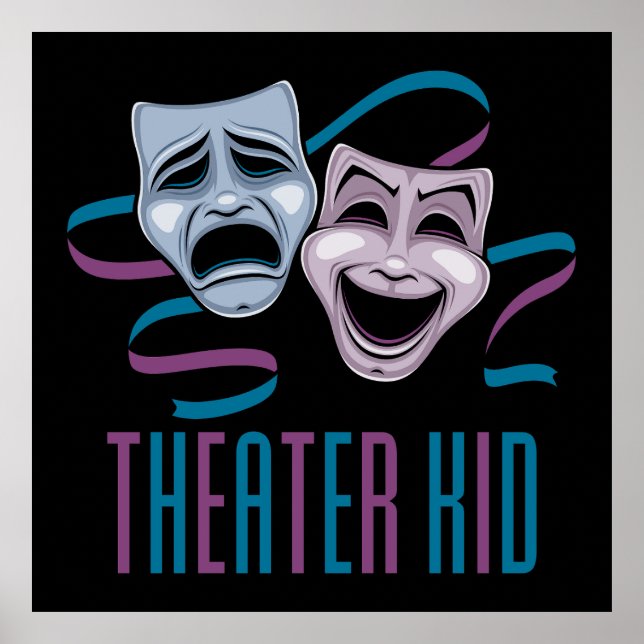 Poster Criança do Teatro de Comédia e Tragédia (Frente)