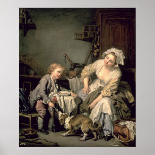 Pôster Criança estragada, 1765
