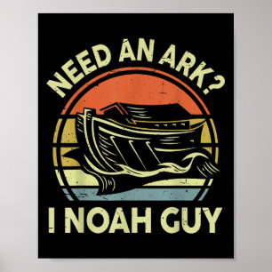 Poster Criança Precisa De Arca Eu Noah Cara Engraçado Cri