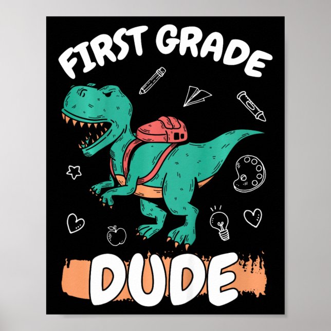 Poster Crianças 1rua De Volta Para O Rapaz Do Primeiro Gr (Frente)