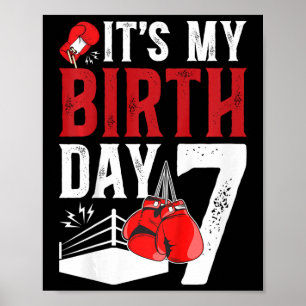 Poster Crianças 7 Boxday Boxday Garoto de 7 Anos