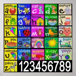 Poster Crianças ABC