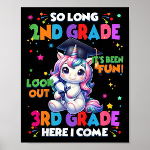 Poster Crianças Adeus 2ª Série Aqui Vou Eu 3ª Série Gradu