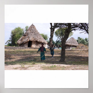 Poster Crianças brincando