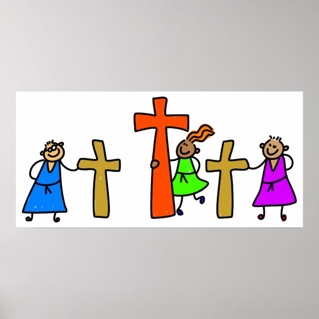 Poster Crianças Calvares (Frente)