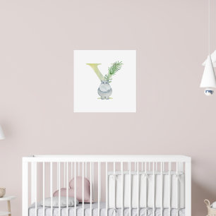 Poster Crianças Cutas Monograma Y Enfermeiro
