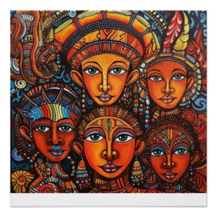 Pôster Crianças da Etiópia