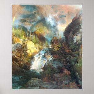 Pôster Crianças da Montanha, por Thomas Moran