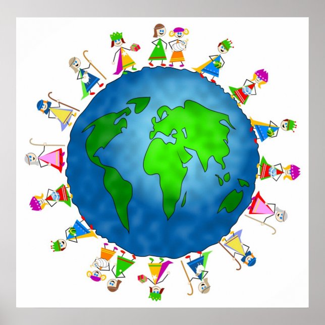 Poster Crianças da Natividade Global (Frente)
