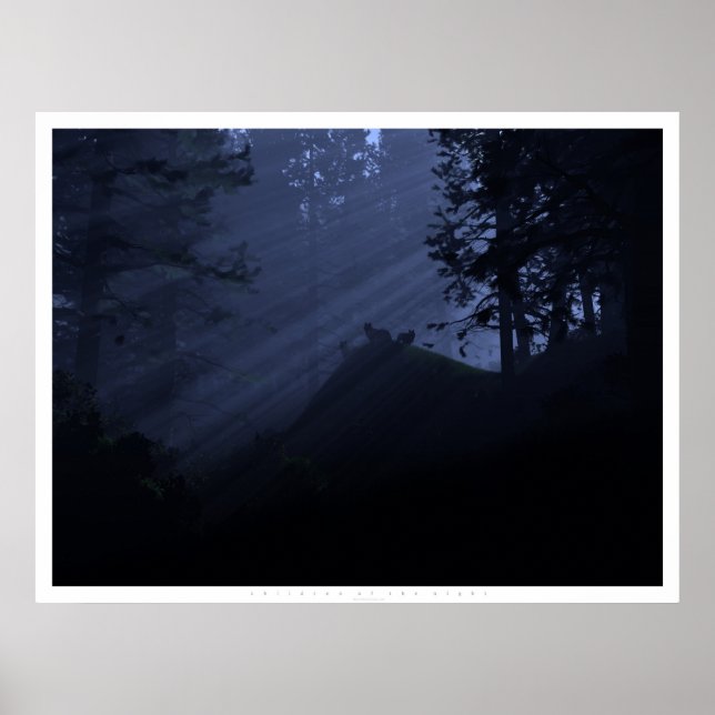 Pôster Crianças da Noite (Frente)