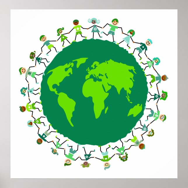 Poster Crianças da Terra (Frente)