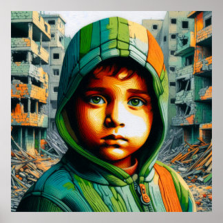 POSTER CRIANÇAS DE GAZA 10