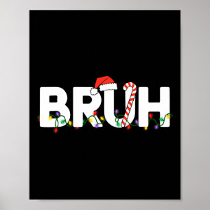 Poster Crianças de Natal Bruto Meninos Adolescentes Menin