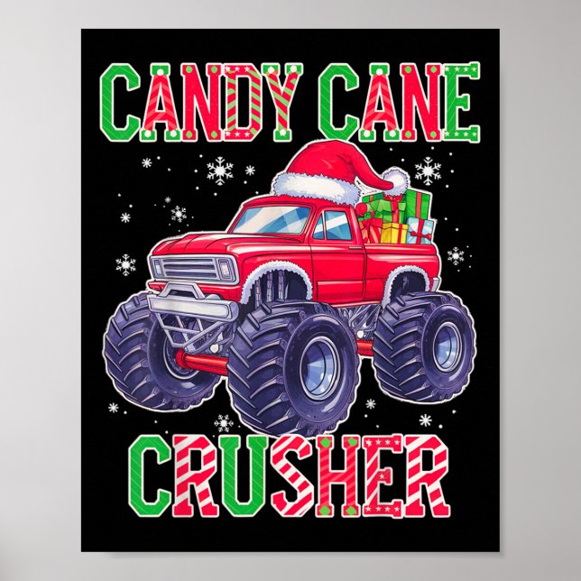Poster Crianças de Natal - Cane Crusher - Xmas Monster Tr (Frente)