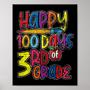 Poster Crianças De Terceiro Grau Oferecidas Por 100 Dias