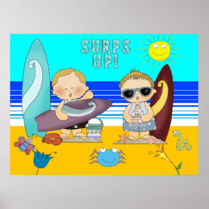 Pôster Crianças do Beach Boys